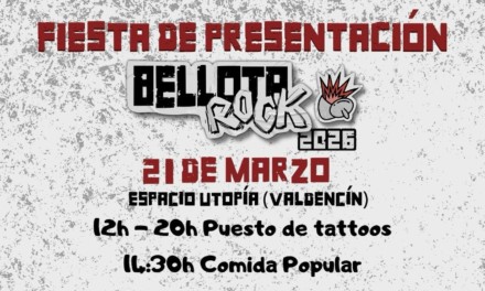 FIESTA DE PRESENTACIÓN BELLOTA ROCK FEST 2026