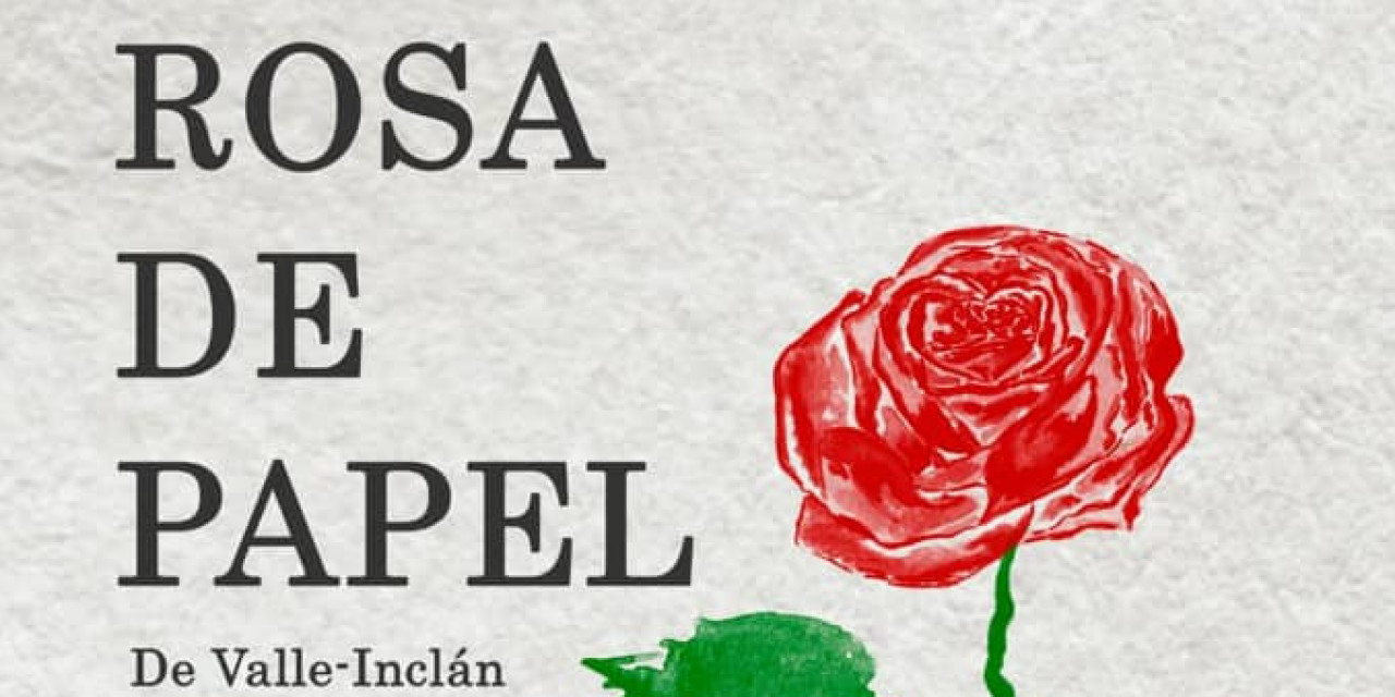 La rosa de papel