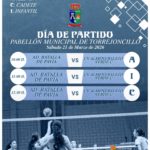 Fin de semana de Voley en el Pabellón Municipal