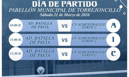 Fin de semana de Voley en el Pabellón Municipal