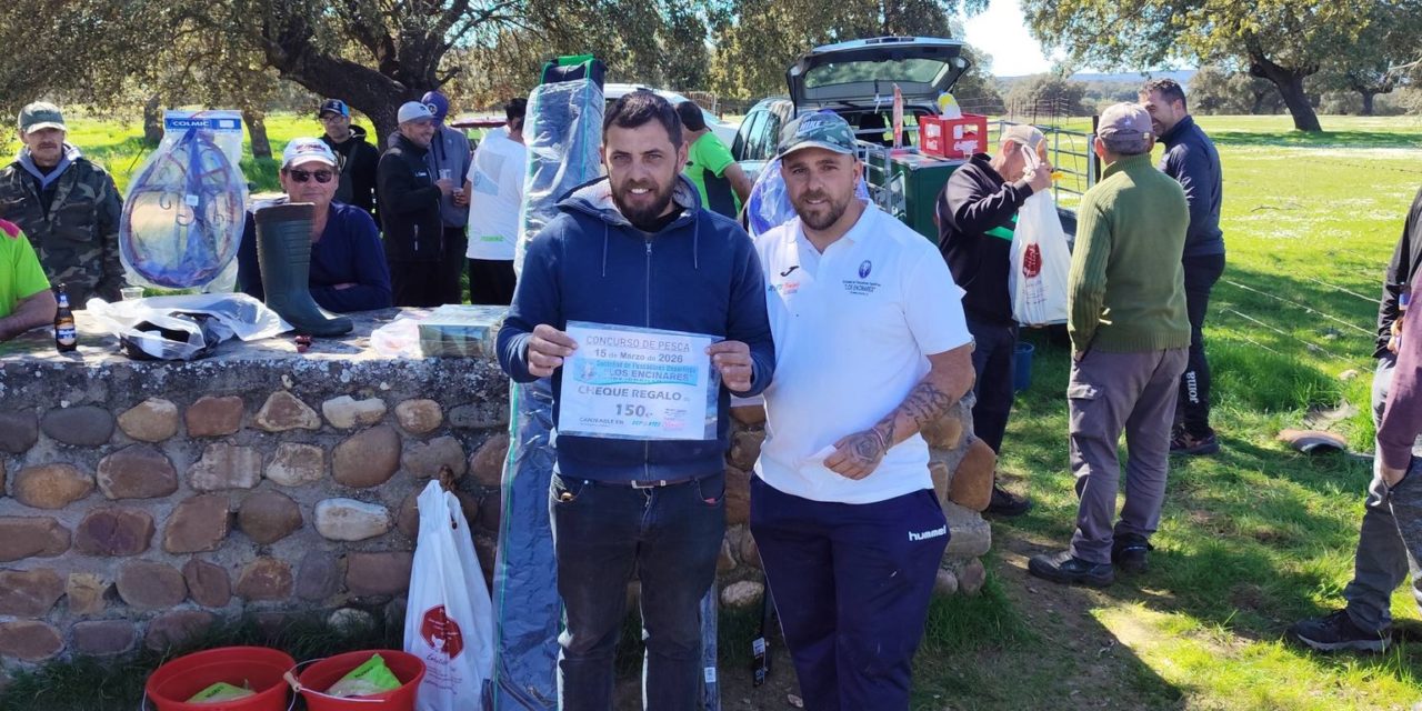 59 participantes se dieron cita en el primer concurso de pesca de la temporada