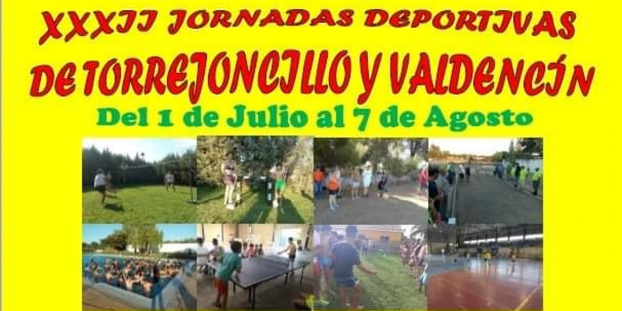 XXXll Jornadas Deportivas de Torrejoncillo y Valdencin
