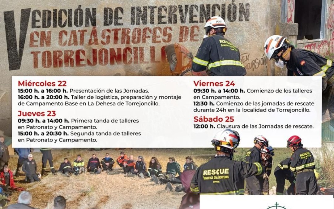 V EDICIÓN DE INTERVENCIÓN EN CATÁSTROFES DE TORREJONCILLO
