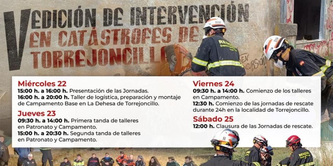 V EDICIÓN DE INTERVENCIÓN EN CATÁSTROFES DE TORREJONCILLO