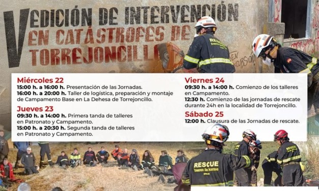 V EDICIÓN DE INTERVENCIÓN EN CATÁSTROFES DE TORREJONCILLO