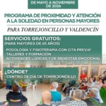 PROGRAMA DE PROXIMIDAD Y ATENCIÓN A LA SOLEDAD EN PERSONAS MAYORES