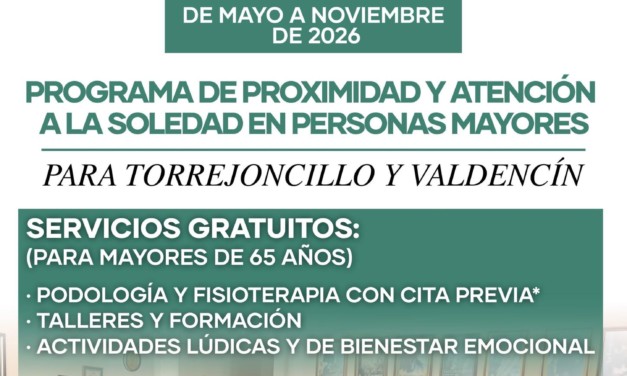 PROGRAMA DE PROXIMIDAD Y ATENCIÓN A LA SOLEDAD EN PERSONAS MAYORES