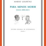 Feria del Libro de Cáceres, «Para menos morir»
