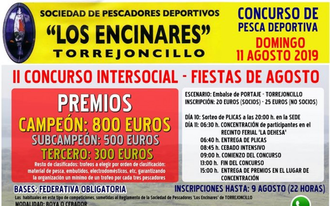 II Concurso Intersocial de Pesca