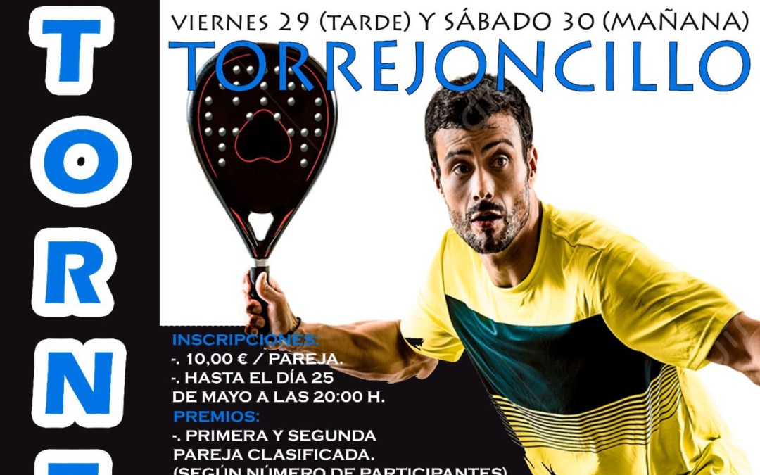 Torneo de Padel organizado por el AD Torrejoncillo