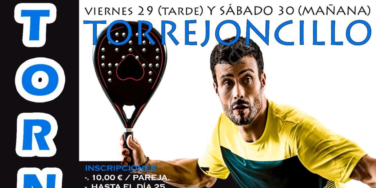 Torneo de Padel organizado por el AD Torrejoncillo
