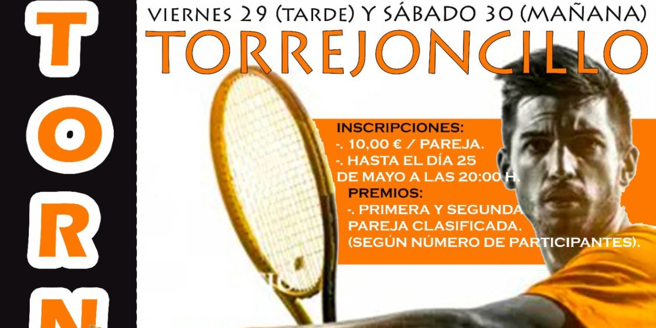 Torneo de Tenis organizado por el AD Torrejoncillo dentro de la I Convivencia Deportiva de Torrejoncillo