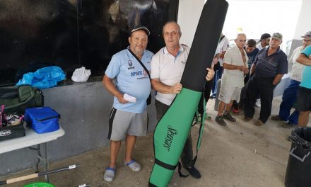 Mauricio Pérez ganador del último concurso de pesca