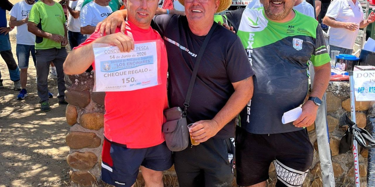 Aitor Serrano se alza con el primer puesto del Concurso de Pesca de Convivencia