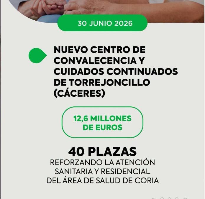 Un hito histórico para la salud y el bienestar de Torrejoncillo