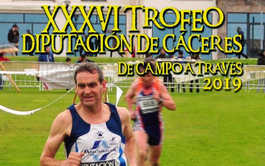 José Francisco Moreno imagen del XXXVI Trofeo Diputación de Cáceres de Campo a Través