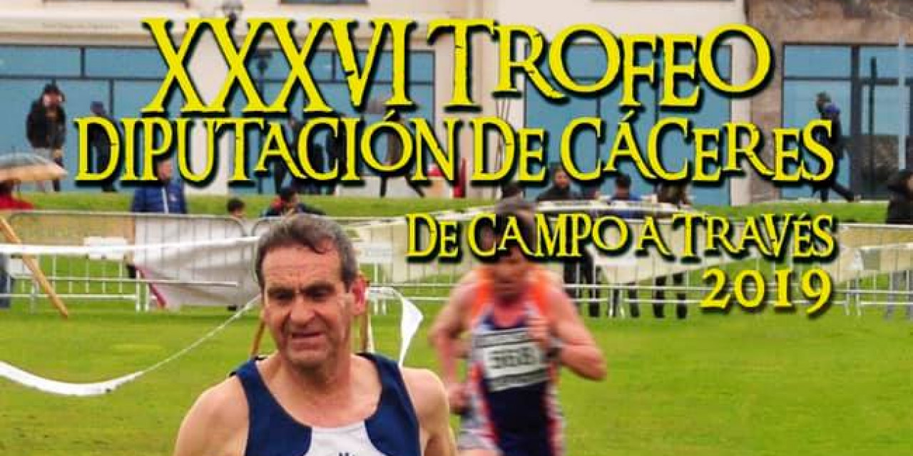 José Francisco Moreno imagen del XXXVI Trofeo Diputación de Cáceres de Campo a Través