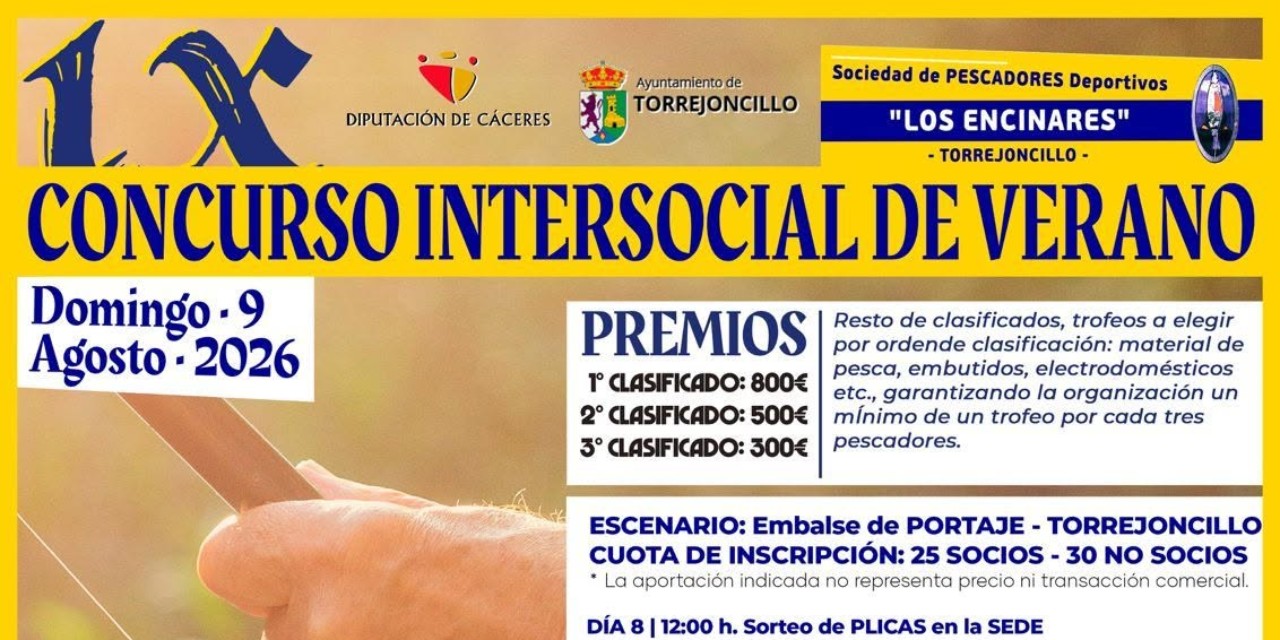 Concurso Internacional de Pesca de la Sociedad de Pescadores Los Encinares