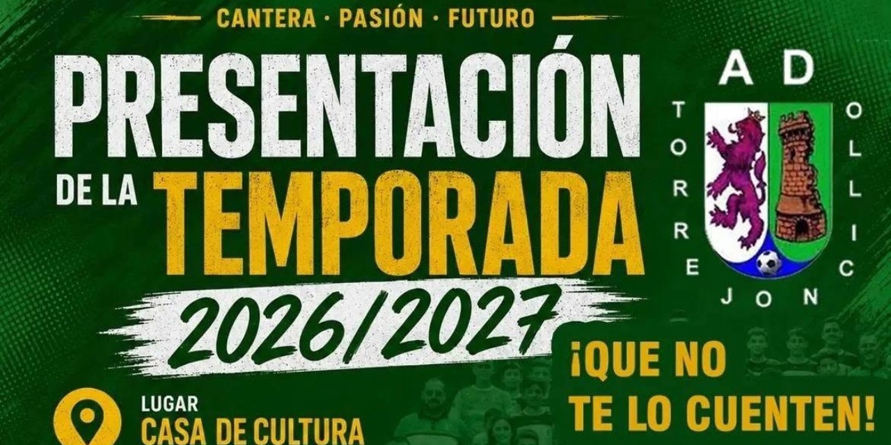 Presentación de la Temporada 2026/2027 del AD Torrejoncillo