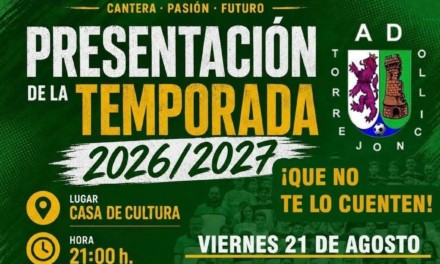 Presentación de la Temporada 2026/2027 del AD Torrejoncillo