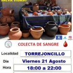 Colecta de sangre en Torrejoncillo