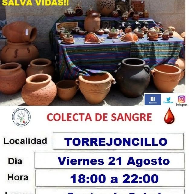 Colecta de sangre en Torrejoncillo