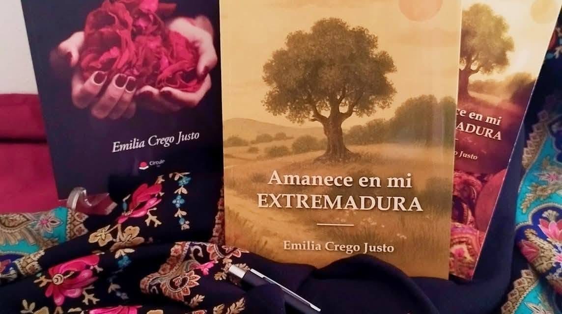 Firma de Libros de las obras “El tiempo que dura una rosa” y “Amanece en mi EXTREMADURA”
