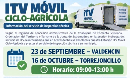CITA SERVICIO DE ITV VALDENCIN Y TORREJONCILLO
