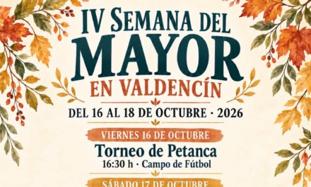 IV SEMANA DEL MAYOR EN VALDENCÍN