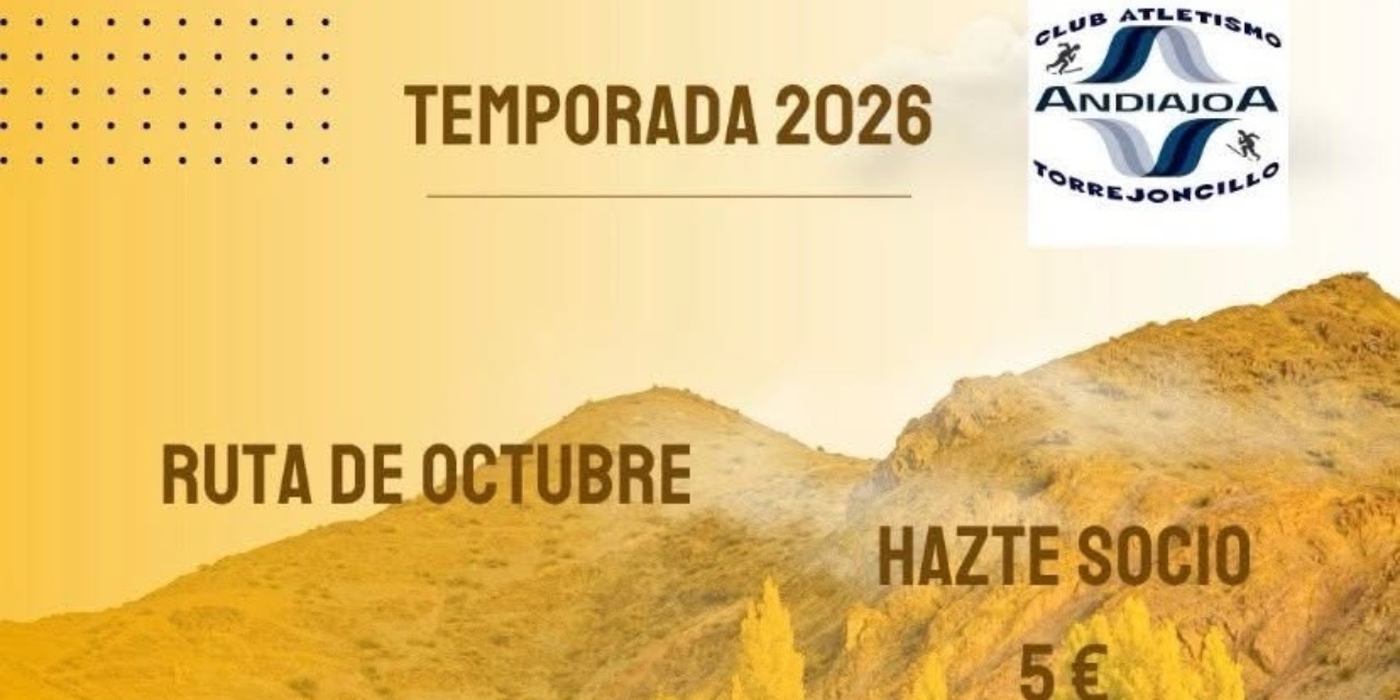 Temporada de rutas senderistas del Club Atletismo Andiajoa Torrejoncillo