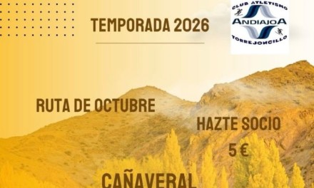 Temporada de rutas senderistas del Club Atletismo Andiajoa Torrejoncillo