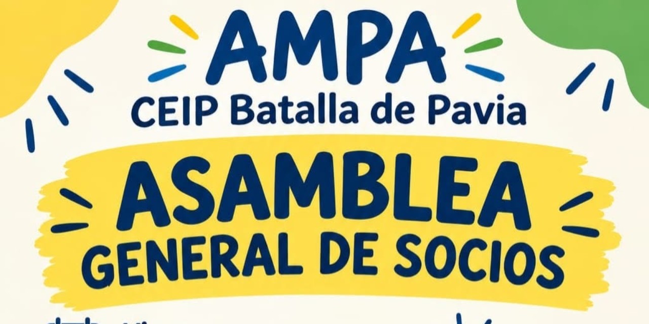 Asamblea General de socios del AMPA CEIP Batalla de Pavía