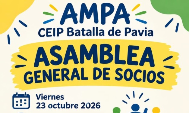 Asamblea General de socios del AMPA CEIP Batalla de Pavía