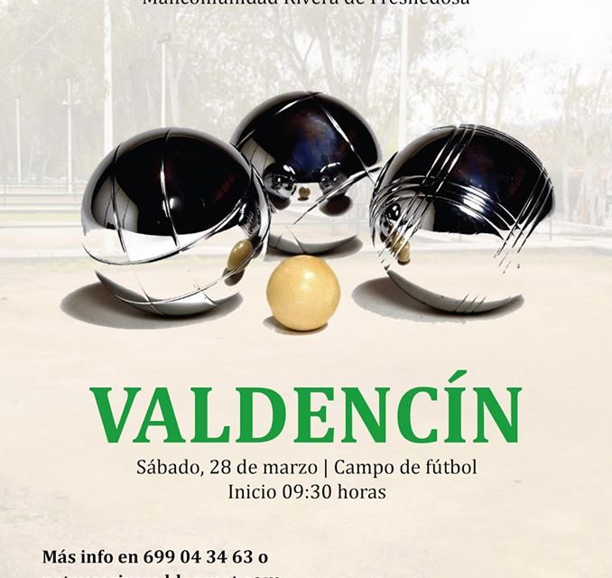 Valdencín recibe el torneo anual de petanca de la Mancomunidad