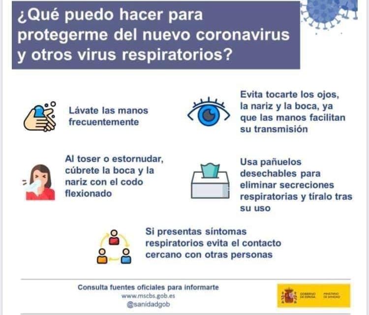 CONFIRMADO POSITIVO DE CORONAVIRUS EN TORREJONCILLO