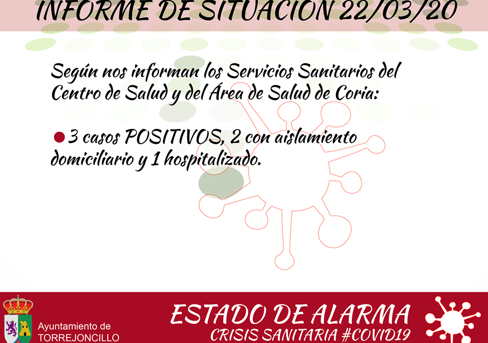 Tercer contagio por coronavirus en Torrejoncillo
