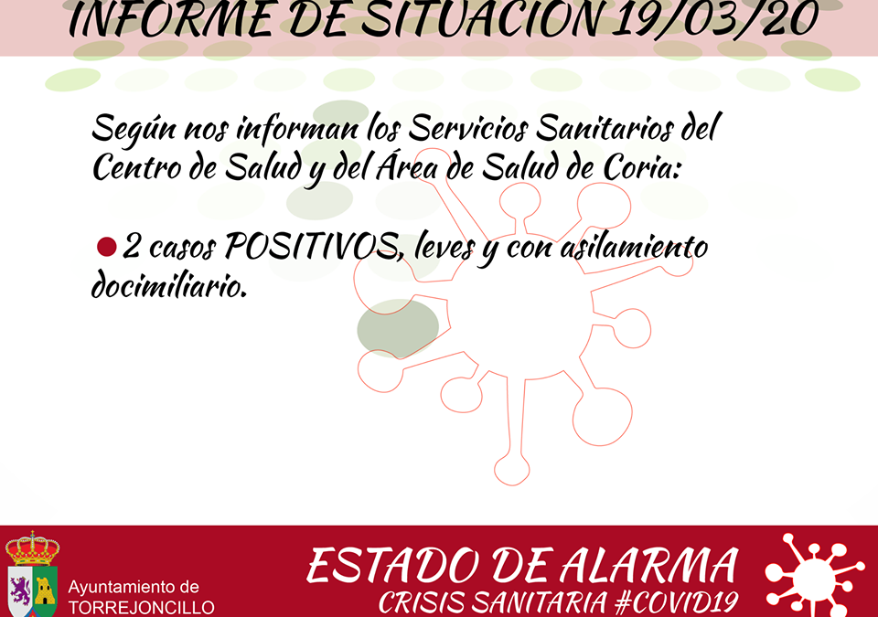 Segundo caso de Coronavirus en Torrejoncillo