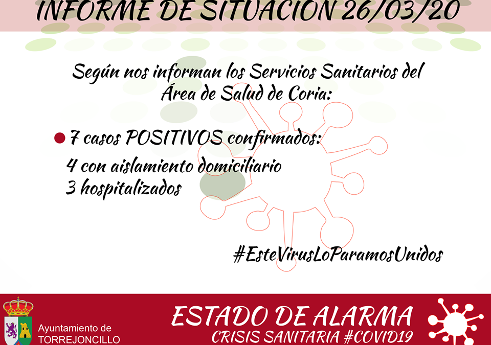 Séptimo caso de Coronavirus en Torrejoncillo