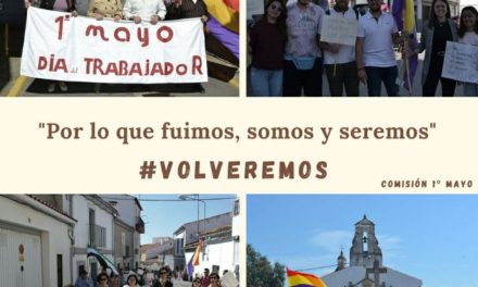 1º de Mayo: #VOLVEREMOS