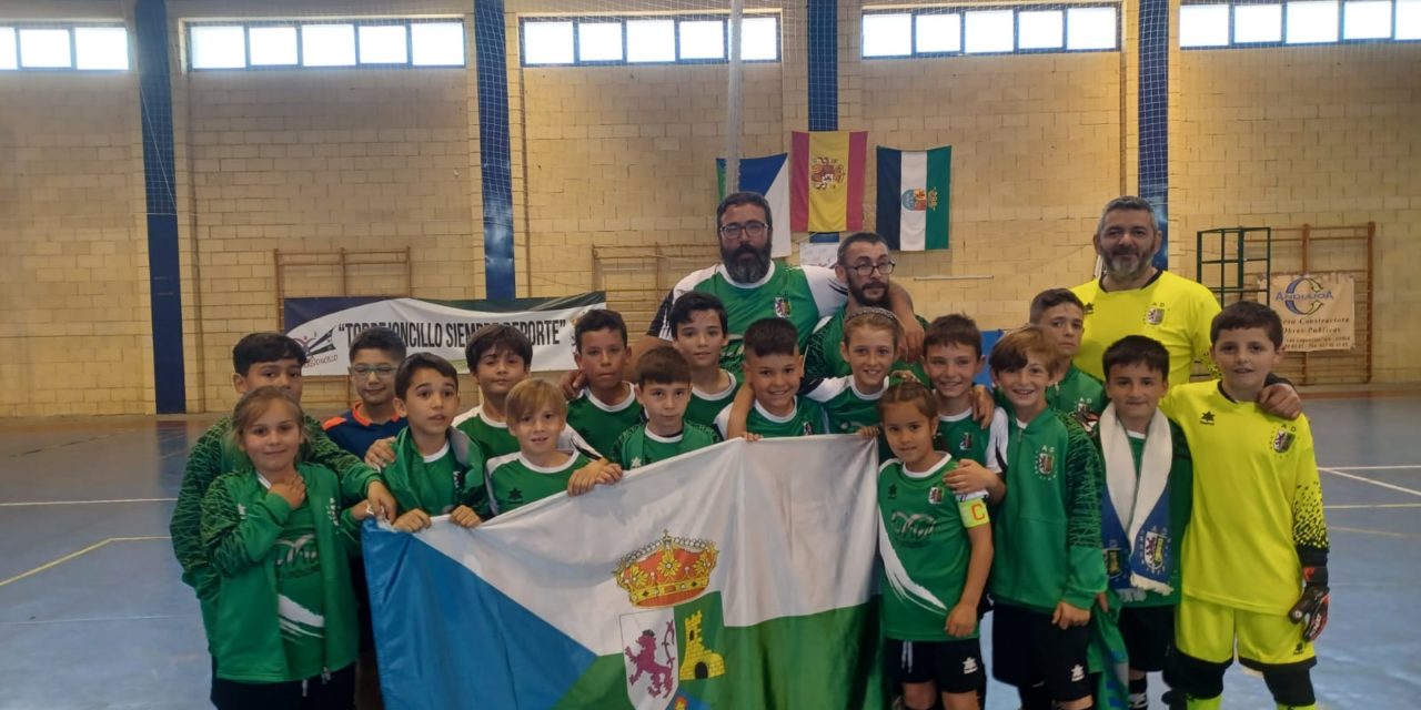 Y hoy se han proclamado Campeones de Liga Los Benjamines del AD Torrejoncillo