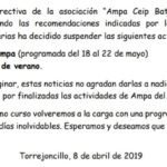 AMPA Informa