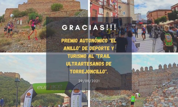 UltrArtesanos Torrejoncillo Premio Autonómico «El Anillo» de Deporte y Turismo