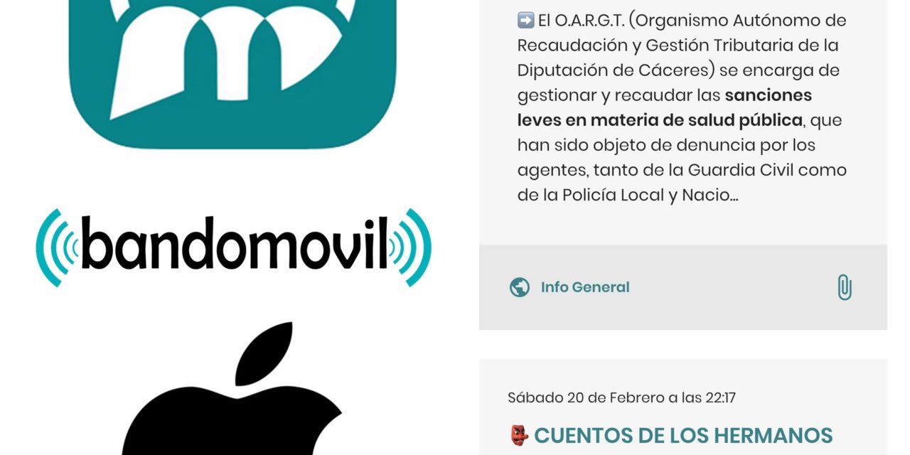 NUEVA APLICACIÓN DE BANDOMOVIL PARA IPHONE