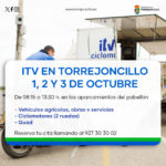 ITV en Torrejoncillo esta semana