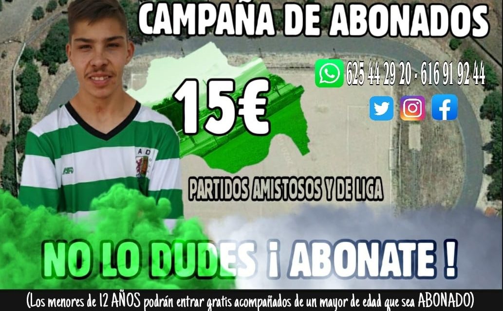 Campaña de abonados del AD Torrejoncillo