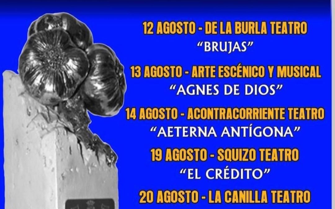 Jachas Teatro en el XXXI Certamen Nacional de Teatro de Aceuchal