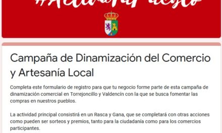 CAMPAÑA DE DINAMIZACIÓN DEL COMERCIO Y LA ARTESANÍA LOCAL