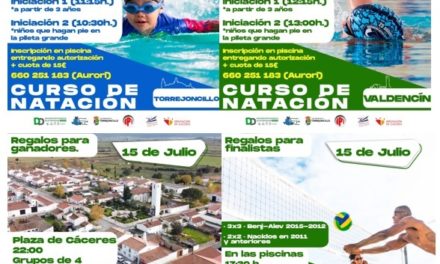 Actividades  para hoy 15 de julio