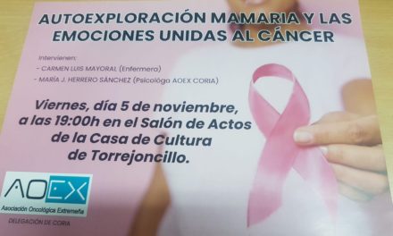 Charla de autoexploracion mamaria y las emociones unidas al cáncer