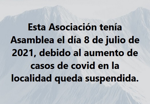 Queda suspendida Asamblea de Amas de Casa de Torrejoncillo